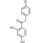 CAS#: 15485-64-0, 2-(4-Chlorophenyl)-1-(2,4-Dihydroxyphenyl)Ethanone