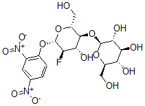 CAS#: 154862-23-4, (2S,3R,4S,5S,6R)-2-[(2R,3S,4S,5R,6S)-6-(2,4-Dinitrophenoxy)-5-Fluoro-4-Hydroxy-2-(Hydroxymethyl)Oxan-3-Yl]Oxy-6-(Hydroxymethyl)Oxane-3,4,5-Triol