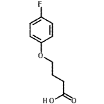 CAS#: 1549-77-5, 4-(4-Fluorophenoxy)Butanoic Acid