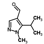 CAS#: 154927-03-4, 5-Isopropyl-1-Methyl-1H-Pyrazole-4-Carbaldehyde