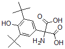 CAS#: 154974-43-3, 2-Amino-2-(3,5-Ditert-Butyl-4-Hydroxyphenyl)Propanedioic Acid