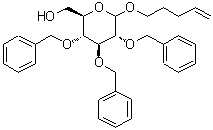 CAS#: 155036-27-4, 4-Penten-1-Yl 2,3,4-Tri-O-Benzyl-D-Glucopyranoside