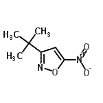CAS#: 155088-42-9, 3-(2-Methyl-2-Propanyl)-5-Nitro-1,2-Oxazole