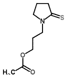 CAS#: 155106-23-3, 3-(2-Thioxo-1-Pyrrolidinyl)Propyl Acetate