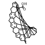 CAS 登录号：155116-19-1， (1,2-甲桥富勒烯C60)-61-羧酸