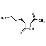 CAS#: 155197-98-1, (3S,4S)-4-Acetyl-3-Butyl-2-Azetidinone