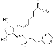 CAS#: 155205-89-3, (5Z)-7-{(1R,2R,3R,5S)-3,5-Dihydroxy-2-[(3S)-3-Hydroxy-5-Phenyl-1-Penten-1-Yl]Cyclopentyl}-5-Heptenamide