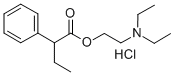 CAS 登录号：15533-77-4， 2-(二乙基氨基)乙基2-苯基丁酸酯盐酸盐