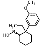 CAS#: 15548-02-4, 2-Ethyl-N-Hydroxy-2-(3-Methoxyphenyl)Cyclohexanimine