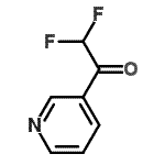 CAS#: 155557-13-4, 2,2-Difluoro-1-(3-Pyridinyl)Ethanone