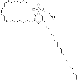CAS#: 155575-01-2, [1-(Hexadecoxymethyl)-2-[Hydroxy-[2-(Trimethyl-lambda<Sup>5</Sup>-Azanyl)Ethoxy]Phosphoryl]Oxy-Ethyl] (8Z,11Z,14Z)-Icosa-8,11,14-Trienoate