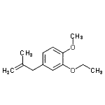 CAS#: 155583-50-9, 2-Ethoxy-1-Methoxy-4-(2-Methyl-2-Propen-1-Yl)Benzene