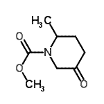 CAS#: 155585-37-8, Methyl 2-Methyl-5-Oxo-1-Piperidinecarboxylate