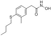 CAS#: 15560-07-3, 2-[4-(Butylthio)-3-Methylphenyl]Acetohydroxamic Acid
