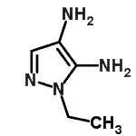 CAS#: 155601-15-3, 1-Ethyl-1H-Pyrazole-4,5-Diamine