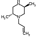 CAS#: 155766-33-9, (2R,5S)-1-Allyl-2,5-Dimethylpiperazine