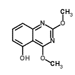 CAS#: 155824-63-8, 2,4-Dimethoxy-5-Quinazolinol