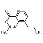 CAS#: 155879-83-7, Ethyl 3-Amino-4-Propyl-2-Pyridinecarboxylate