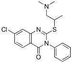 CAS#: 15589-23-8, 7-Chloro-2-[[2-(Dimethylamino)-1-Methylethyl]Thio]-3-Phenylquinazolin-4(3H)-One