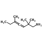 CAS#: 155904-84-0, 2,2,5-Trimethyl-3,4-Heptadien-1-Amine
