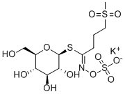 CAS#: 15592-36-6, 1-Thio-beta-D-Glucopyranose 1-[4-(Methylsulfonyl)-N-(Sulfooxy)Butanimidate] Monopotassium Salt
