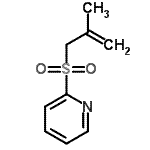 CAS#: 156050-34-9, 2-[(2-Methyl-2-Propen-1-Yl)Sulfonyl]Pyridine