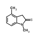 CAS#: 156136-53-7, 1,4-Dimethyl-1,3-Dihydro-2H-Indole-2-Thione