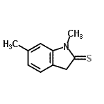 CAS#: 156136-67-3, 1,6-Dimethyl-1,3-Dihydro-2H-Indole-2-Thione