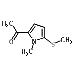 CAS#: 156210-71-8, 1-[1-Methyl-5-(Methylsulfanyl)-1H-Pyrrol-2-Yl]Ethanone