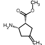 CAS#: 156292-54-5, Methyl (1R,2S)-2-Amino-4-Methylenecyclopentanecarboxylate