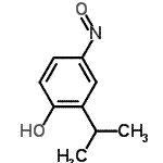 CAS#: 15640-53-6, 2-Isopropyl-4-Nitrosophenol