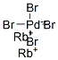 CAS#: 15654-53-2, Dirubidium Tetrabromopalladate