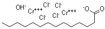 CAS 登录号：15659-56-0， 四氯-mu-羟基[mu-(十四烷酸基)]二-铬