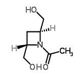 CAS#: 156720-61-5, 1-[(2S,4S)-2,4-Bis(Hydroxymethyl)-1-Azetidinyl]Ethanone