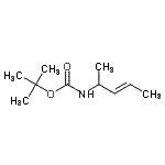 CAS#: 156769-81-2, 2-Methyl-2-Propanyl (3E)-3-Penten-2-Ylcarbamate