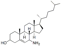 CAS#: 156856-03-0, (3S,8S,9S,10R,13R,14S,17R)-7-Amino-10,13-Dimethyl-17-[(2R)-6-Methylheptan-2-Yl]-2,3,4,7,8,9,11,12,14,15,16,17-Dodecahydro-1H-Cyclopenta[a]Phenanthren-3-Ol