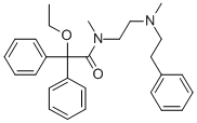 CAS#: 15687-16-8, alpha-Ethoxy-N-Methyl-N-[2-[Methyl(Phenethyl)Amino]Ethyl]-alpha-Phenylbenzeneacetamide
