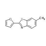 CAS#: 1569-82-0, 2-(2-Furyl)-6-Methyl-1,3-Benzothiazole