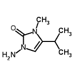 CAS#: 156948-32-2, 1-Amino-4-Isopropyl-3-Methyl-1,3-Dihydro-2H-Imidazol-2-One