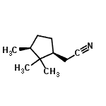 CAS#: 156963-30-3, [(1S,3S)-2,2,3-Trimethylcyclopentyl]Acetonitrile