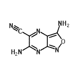 CAS#: 157224-99-2, 3,6-Diamino[1,2]Oxazolo[3,4-b]Pyrazine-5-Carbonitrile
