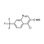 CAS#: 157301-81-0, 4-Chloro-7-(Trifluoromethyl)-3-Quinolinecarbonitrile