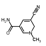 CAS#: 15731-91-6, 5-Cyano-1-Methyl-1,6-Dihydro-3-Pyridinecarboxamide