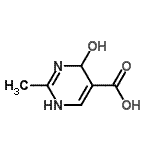 CAS#: 157335-90-5, 4-Hydroxy-2-Methyl-1,4-Dihydro-5-Pyrimidinecarboxylic Acid