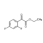 CAS#: 157372-95-7, Ethyl (2,4-Difluorophenyl)(Oxo)Acetate