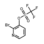 CAS 登录号：157373-97-2， 2-溴-3-吡啶基三氟甲烷磺酸酯