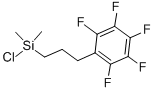 CAS#: 157499-19-9, 1-[3-(Chlorodimethylsilyl)Propyl]-2,3,4,5,6-Pentafluoro-Benzene