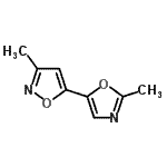 CAS#: 157555-79-8, 3-Methyl-5-(2-Methyl-1,3-Oxazol-5-Yl)-1,2-Oxazole