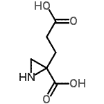 CAS#: 157643-41-9, 2-(2-Carboxyethyl)-2-Aziridinecarboxylic Acid