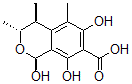 CAS#: 157643-56-6, (1S,3R,4S)-1,6,8-Trihydroxy-3,4,5-Trimethylisochroman-7-Carboxylic Acid
